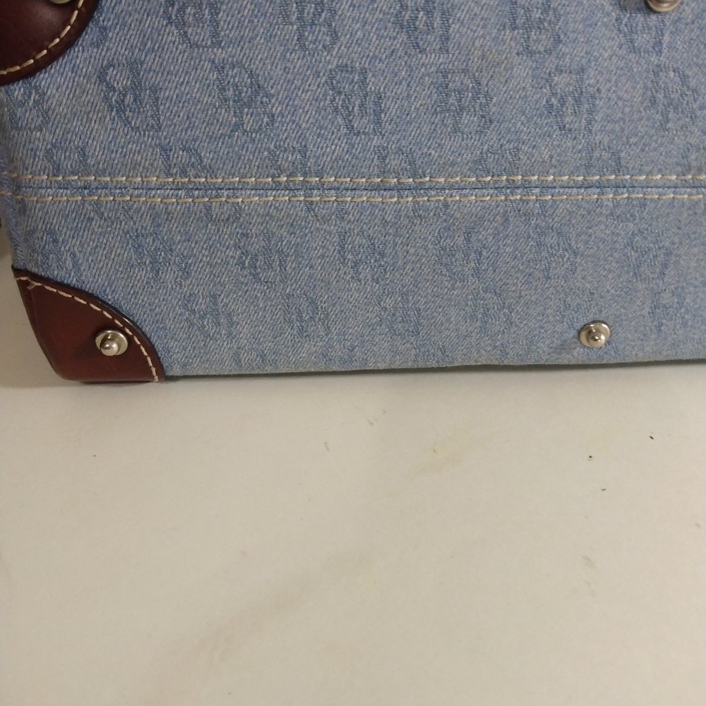 Dooney & Bourke Leather Vintage Satchel Purse - Picture 14 of 14